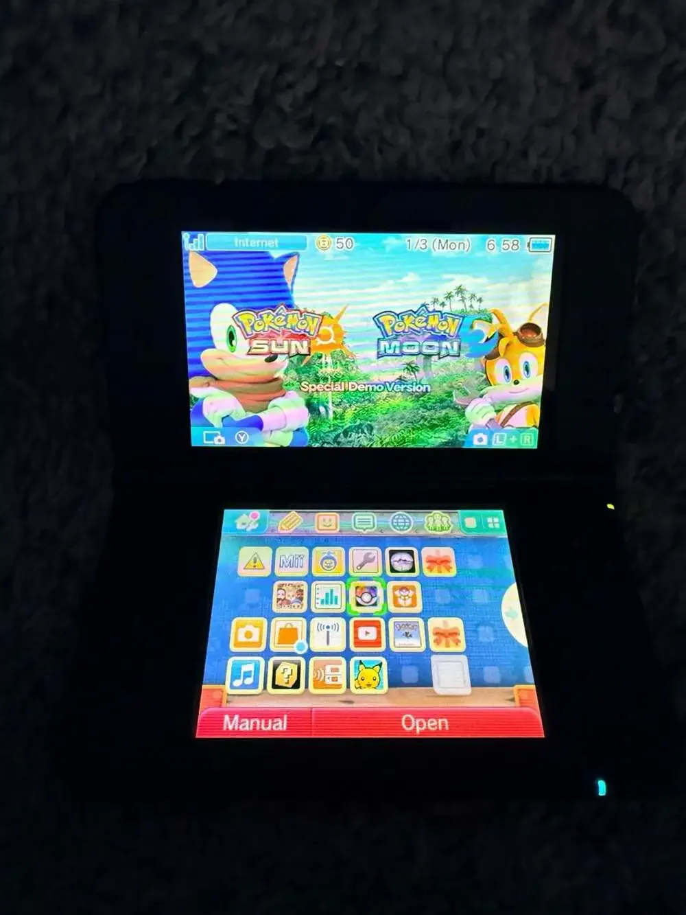 Nintendo 3DS XL Pokémon X and Y Limited Edition Red Handheld Console